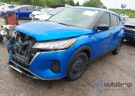 2021 Nissan Kicks S Xtronic Cvt from USA, damaged, VIN 3N1CP5BV5ML522035
